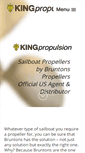 Mobile Screenshot of kingpropulsion.com